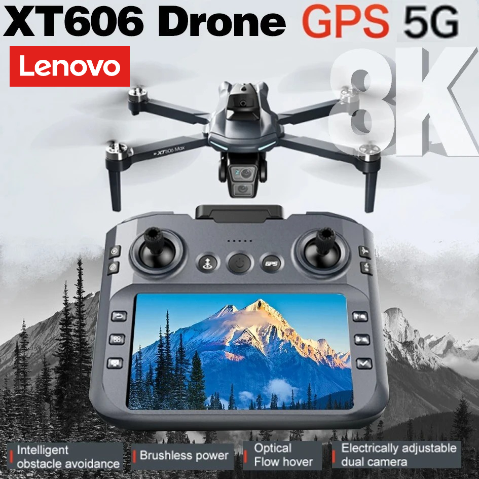 Drone Photogrammetry - Drone Professionale Lenovo XT606 con Fotocamera