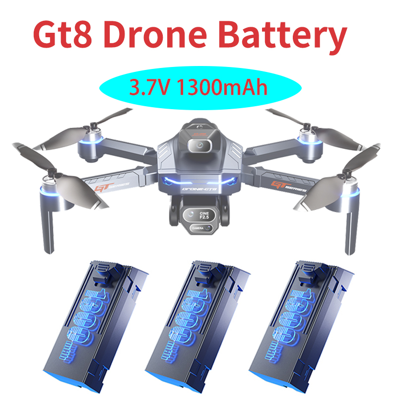 Drone Surveying - Originale 3.7V 1300mAh GT8 Drone Batteria