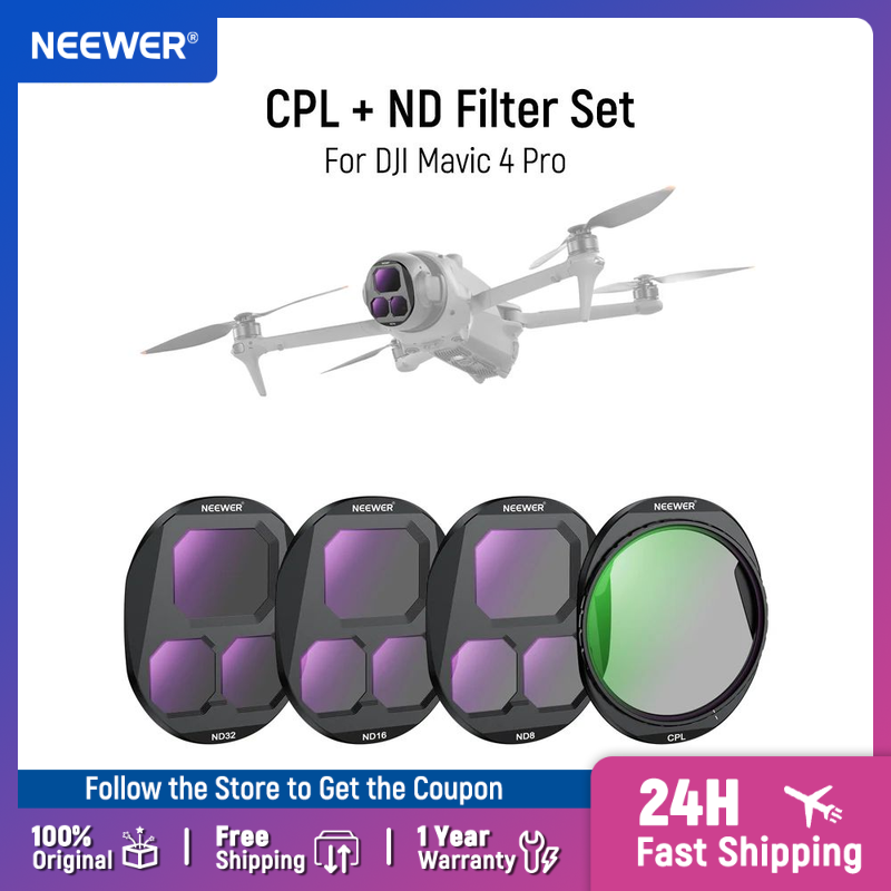 Drone Ndvi - NEEWER Set di filtri CPL +