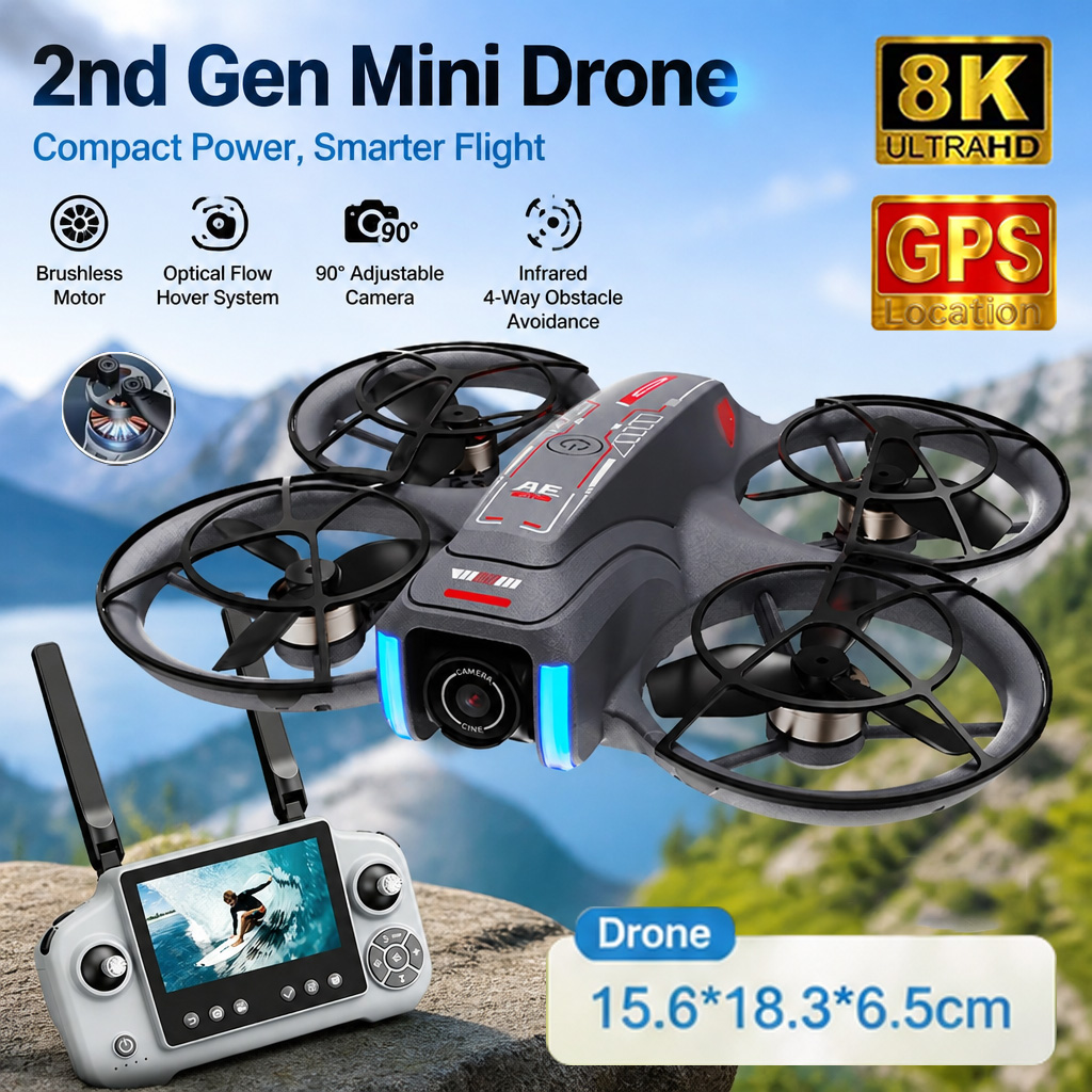 Drone Photogrammetry - Nuovo Drone GPS AE21 Professionale con