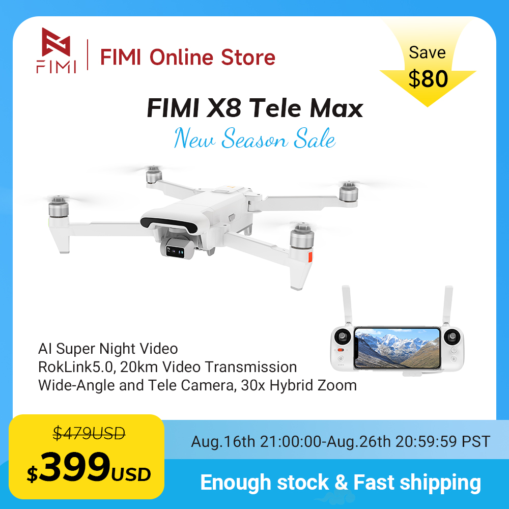 Drone Surveying - Drone FIMI X8 Tele Max 4K