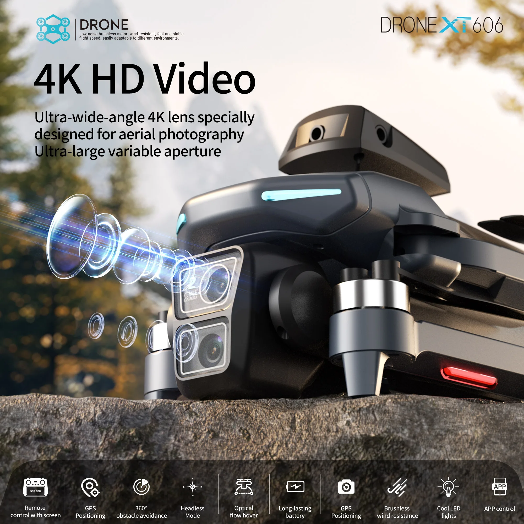 Drone Professionale Lenovo XT6 - Drone Photogrammetry recensione e prezzo