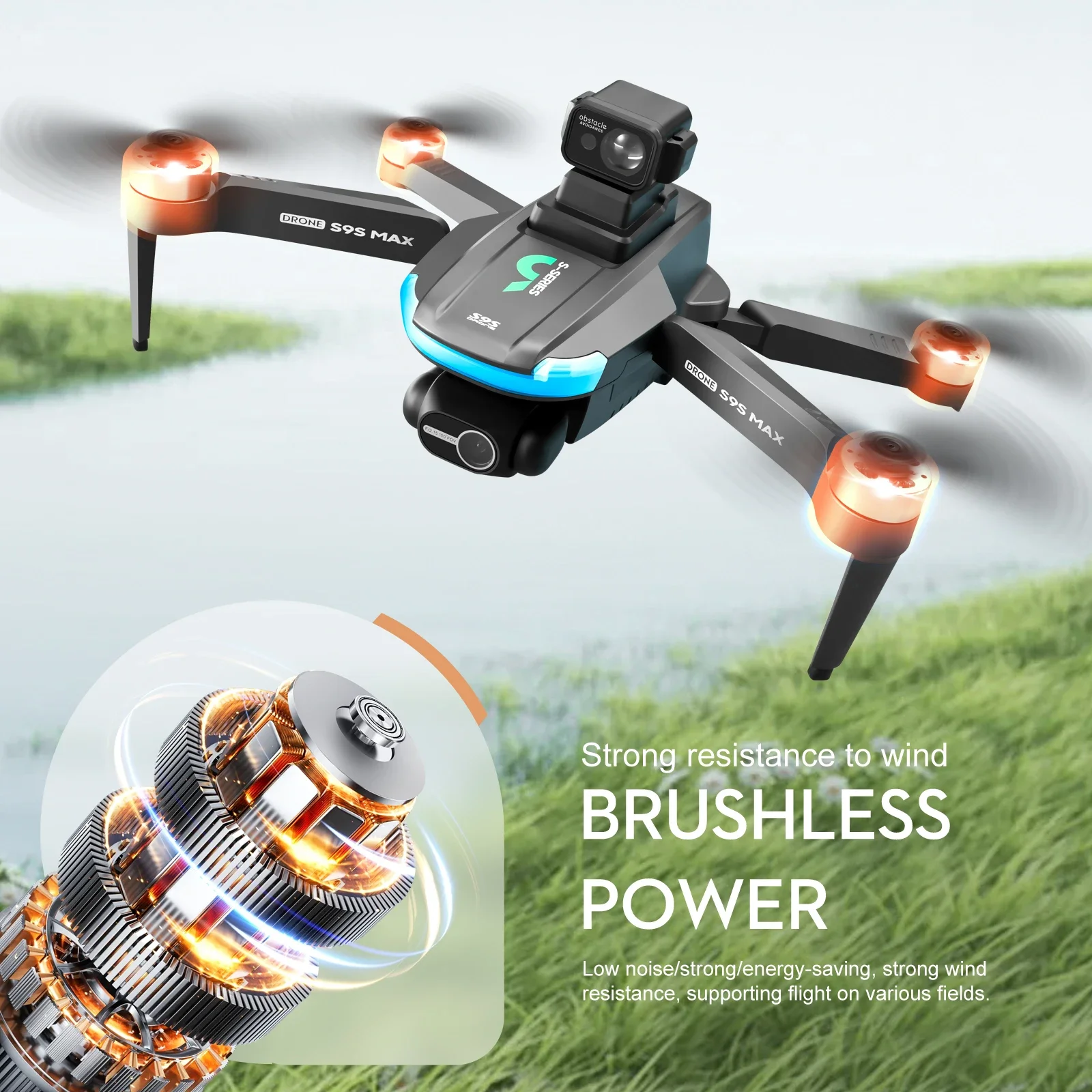 NUOVO S9S MAX MINI Drone 4K 2  - Drone Video Production recensione e prezzo