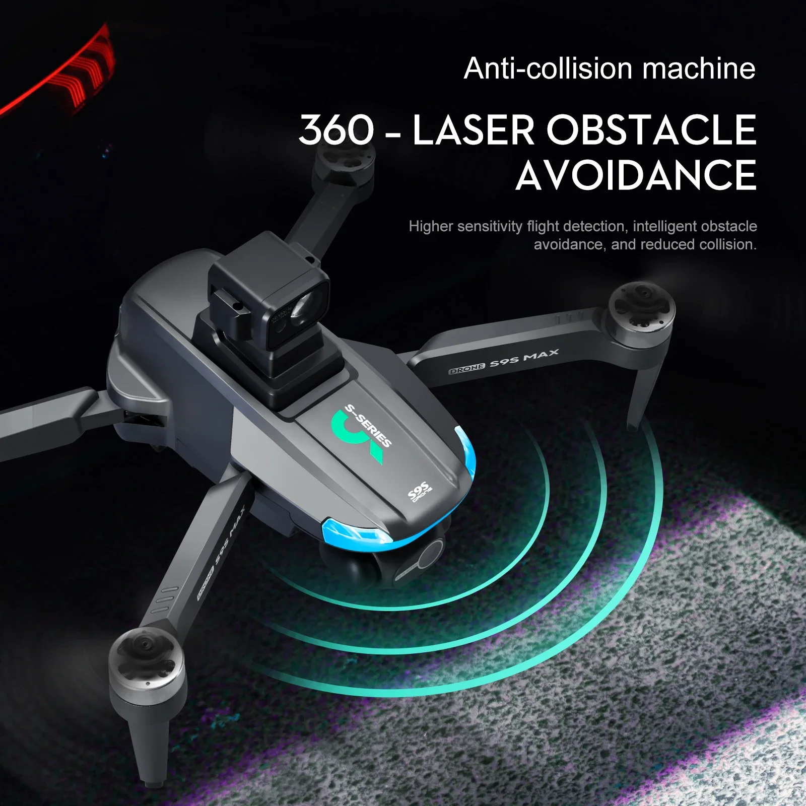 NUOVO S9S MAX MINI Drone 4K 2  - Drone Video Production recensione e prezzo