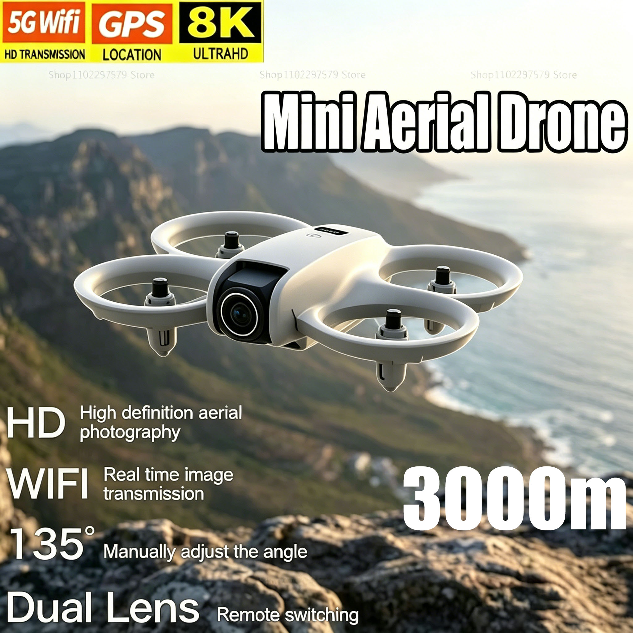 Mini Drone con Telecamera HD 8 - Drone Video Production recensione e prezzo