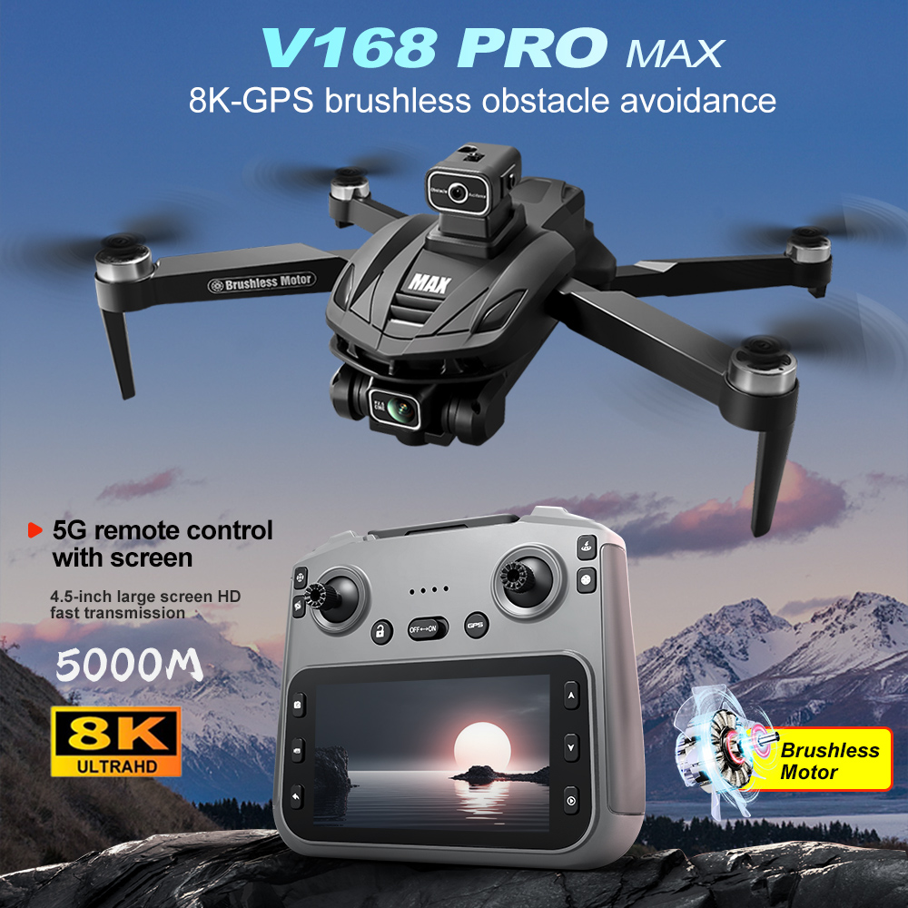 V168 PRO Max GPS Drone 8K Prof - Drone Photogrammetry recensione e prezzo