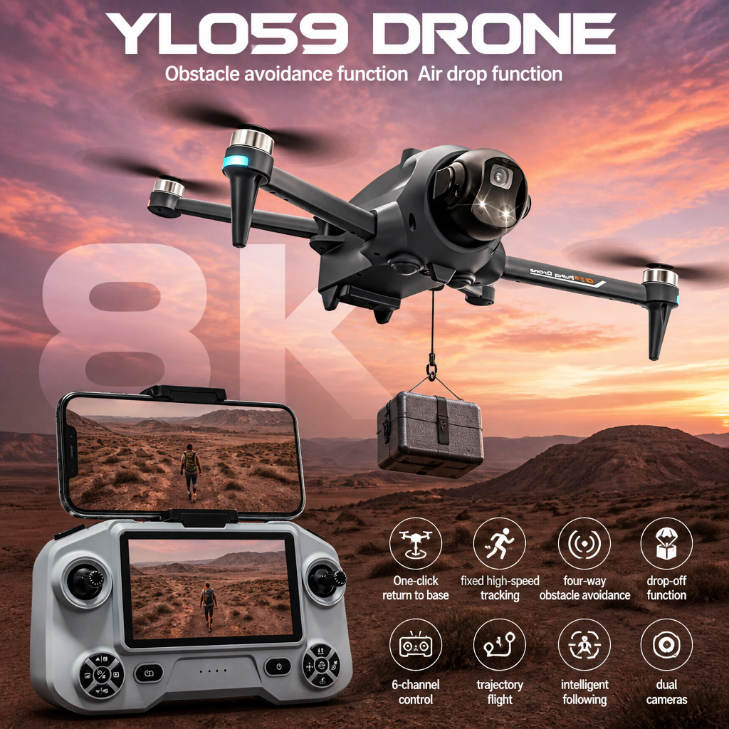 Drone Potensic GPS con Ritorno - Drone Surveying recensione e prezzo