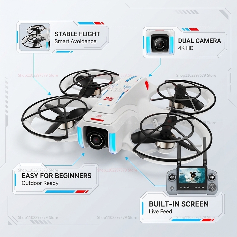 Nuovo Drone GPS AE21 Professio - Drone Photogrammetry recensione e prezzo