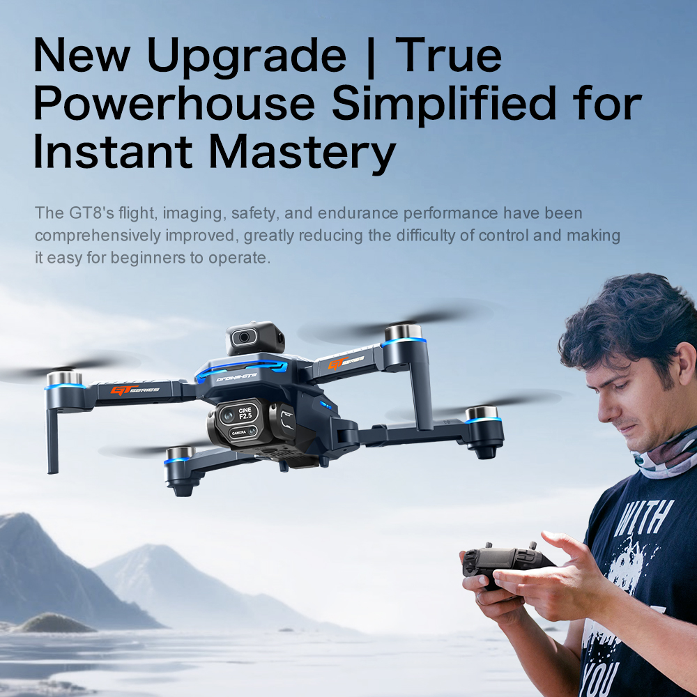 Drone Lenovo GT8 8K HD con dop - Drone Photogrammetry recensione e prezzo