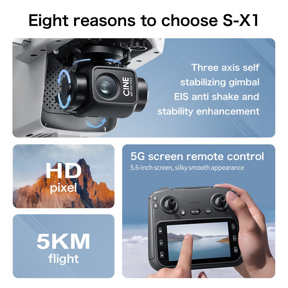 Drone GPS Lenovo S-X1 MAX con  - Drone Photogrammetry recensione e prezzo
