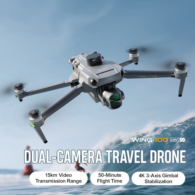 2026 Wing 100 GPS Drone 3 assi - Drone Thermal Imaging recensione e prezzo