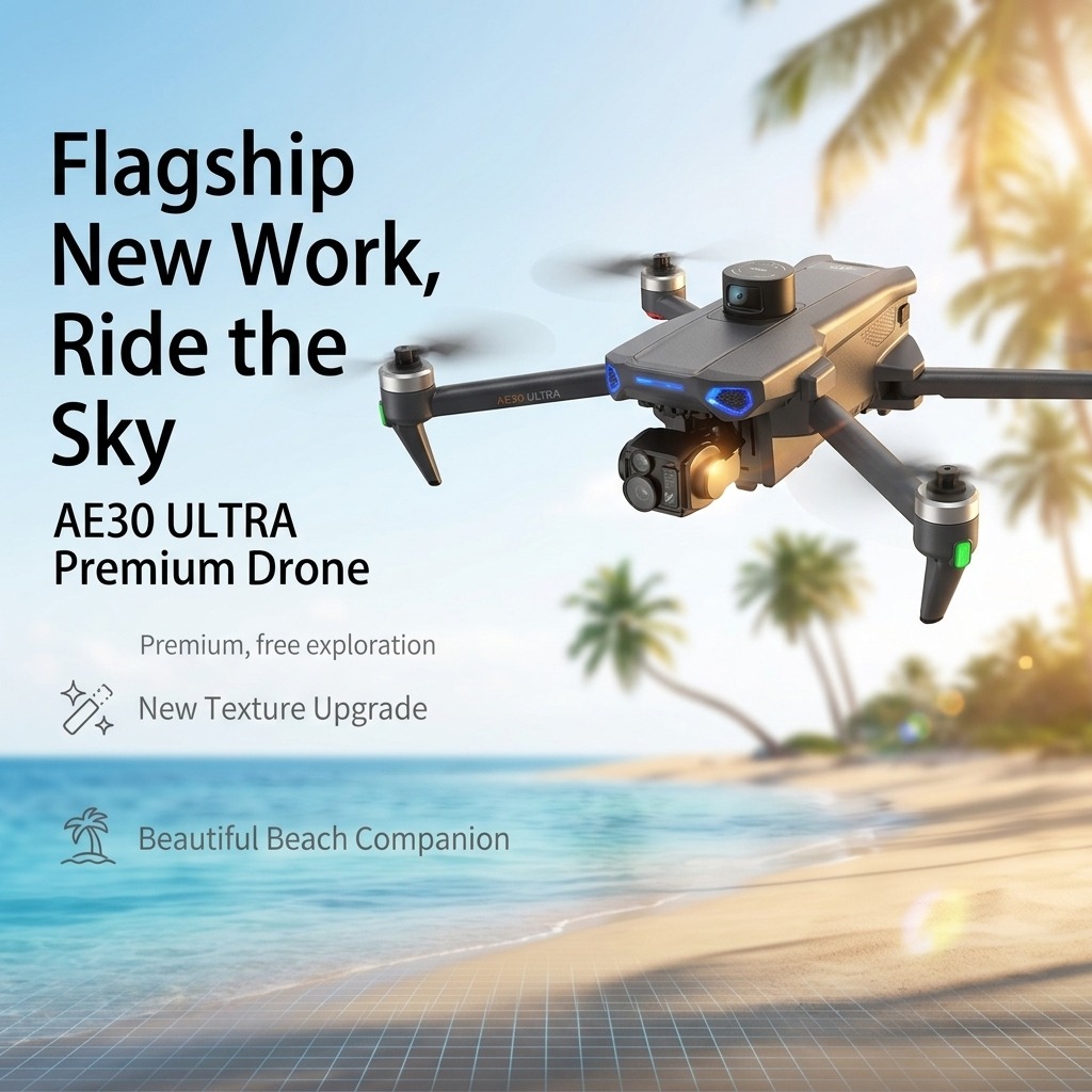 NUOVO Drone GPS AE30 Ultra con - Drone Multispectral recensione e prezzo